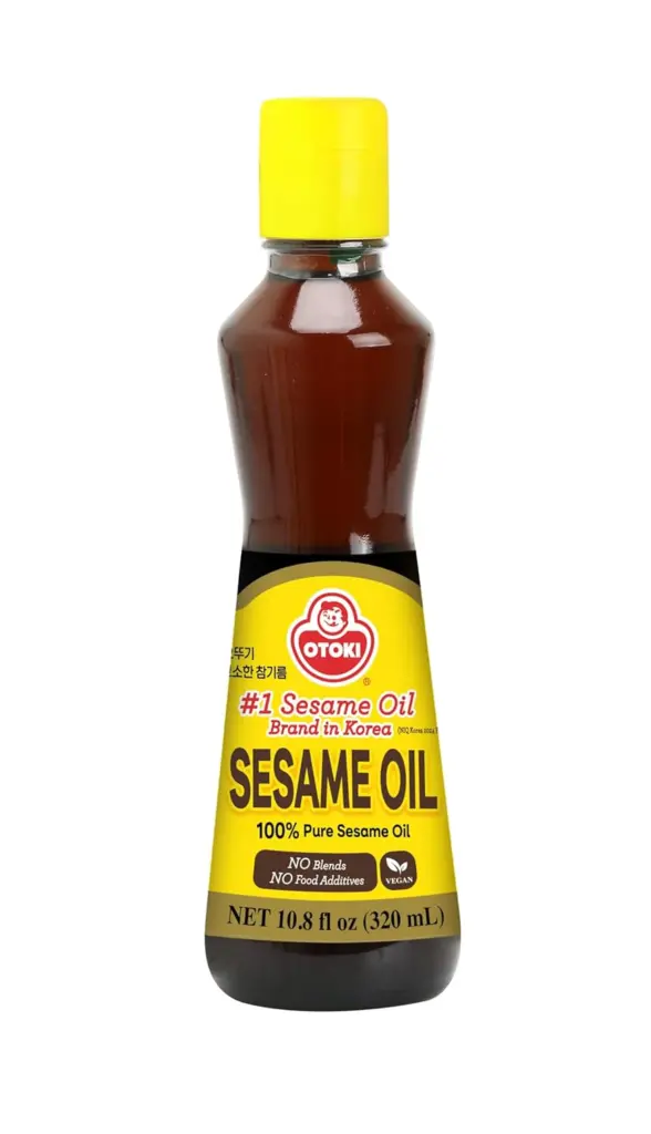 Korean toasted sesame oil for bibimbap and Korean cooking