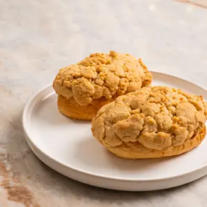 soboro bread, Korean bakery
