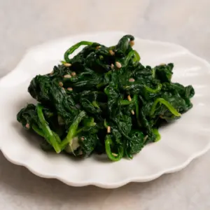 spinach banchan muchim