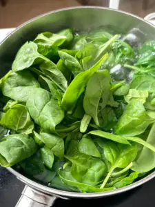 spinach banchan muchim