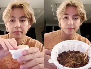 bts v's favorite food