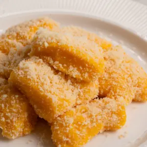 pumpkin injeolmi, hobak tteok