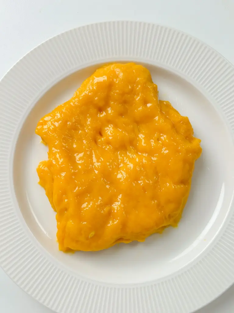 pumpkin injeolmi, hobak tteok