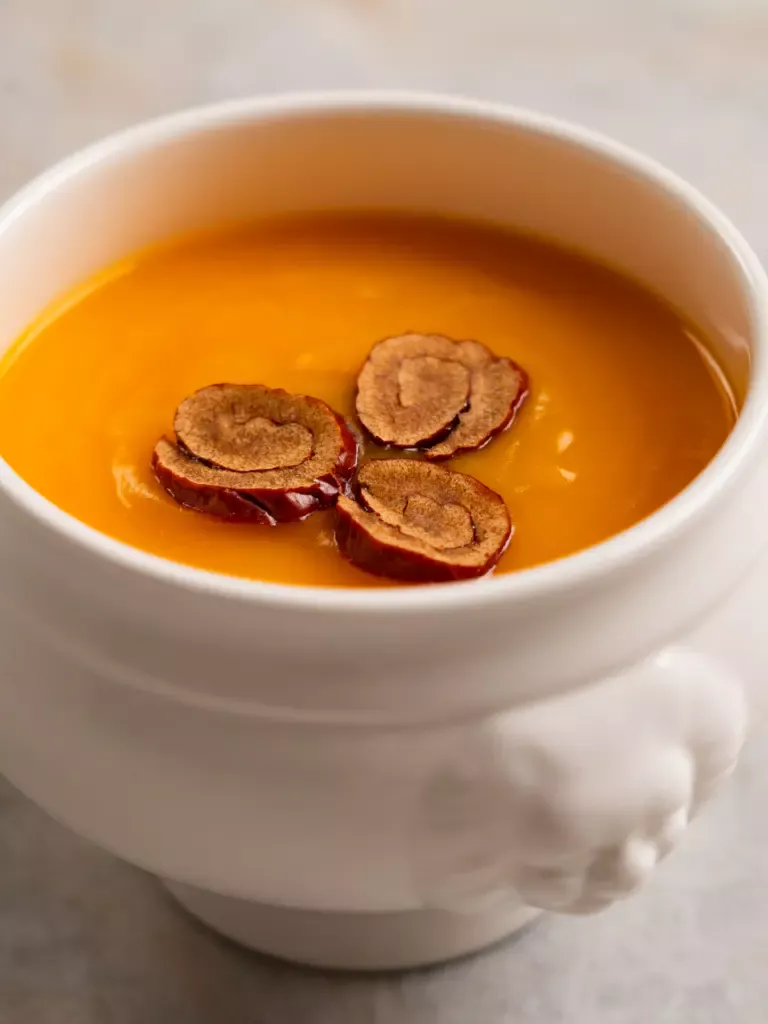Korean Pumpkin Porridge to Reduce Bloating: Hobakjuk Korean pumpkin porridge, hobakjuk