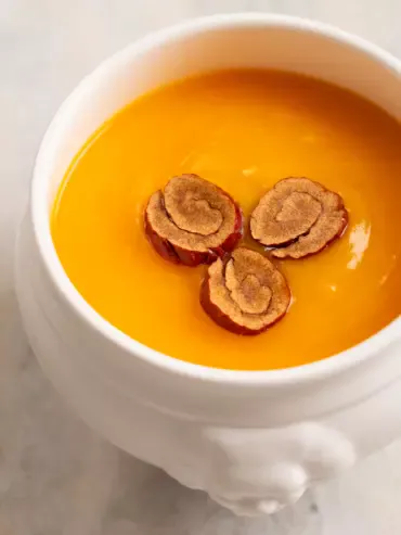 Korean pumpkin porridge, hobakjuk