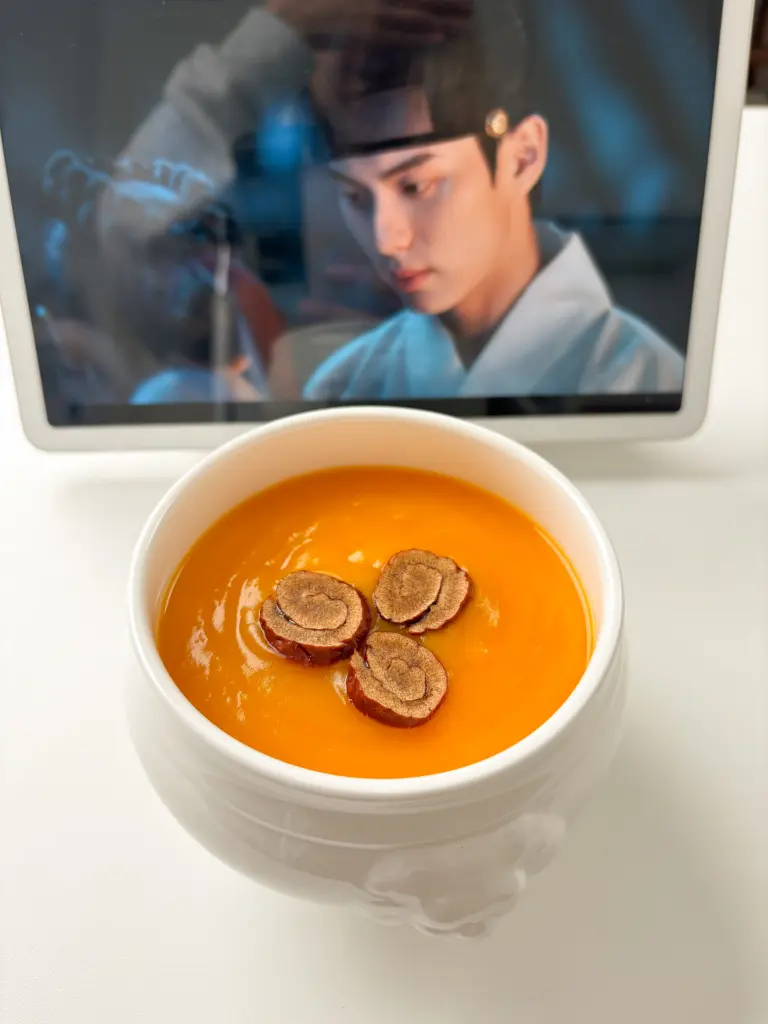 Korean Pumpkin Porridge to Reduce Bloating: Hobakjuk Korean pumpkin porridge, hobakjuk