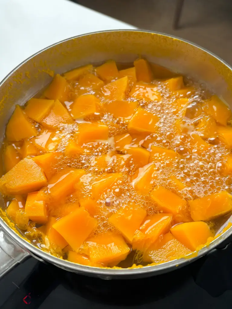 Korean pumpkin porridge, hobakjuk