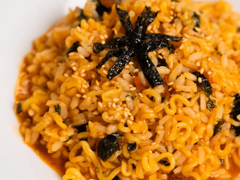 BTS Jungkook ramen porridge: Buldak Rajuk Recipe ramen porridge, rajuk