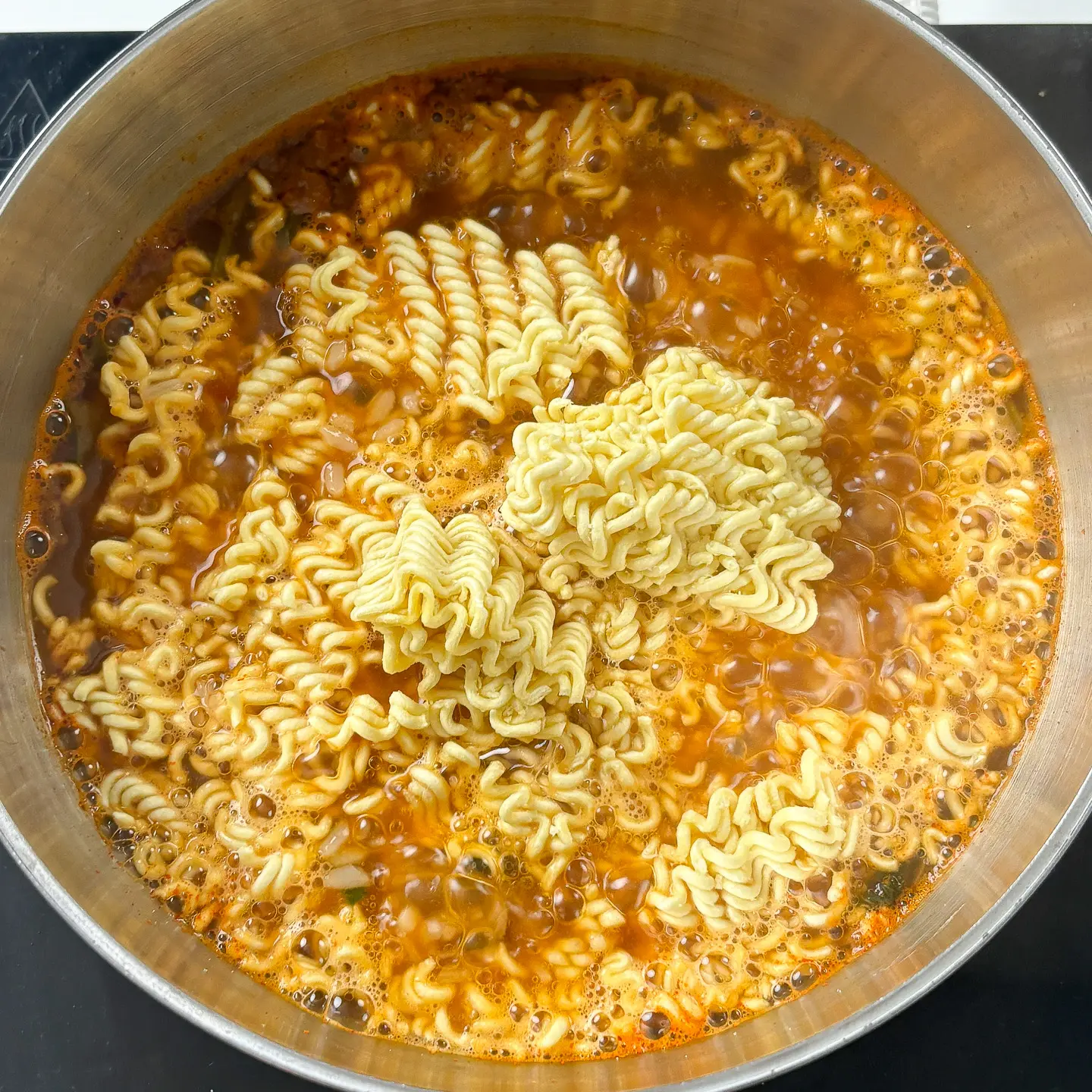 BTS Jungkook ramen porridge: Buldak Rajuk Recipe ramen porridge, rajuk