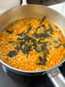 ramen porridge, rajuk