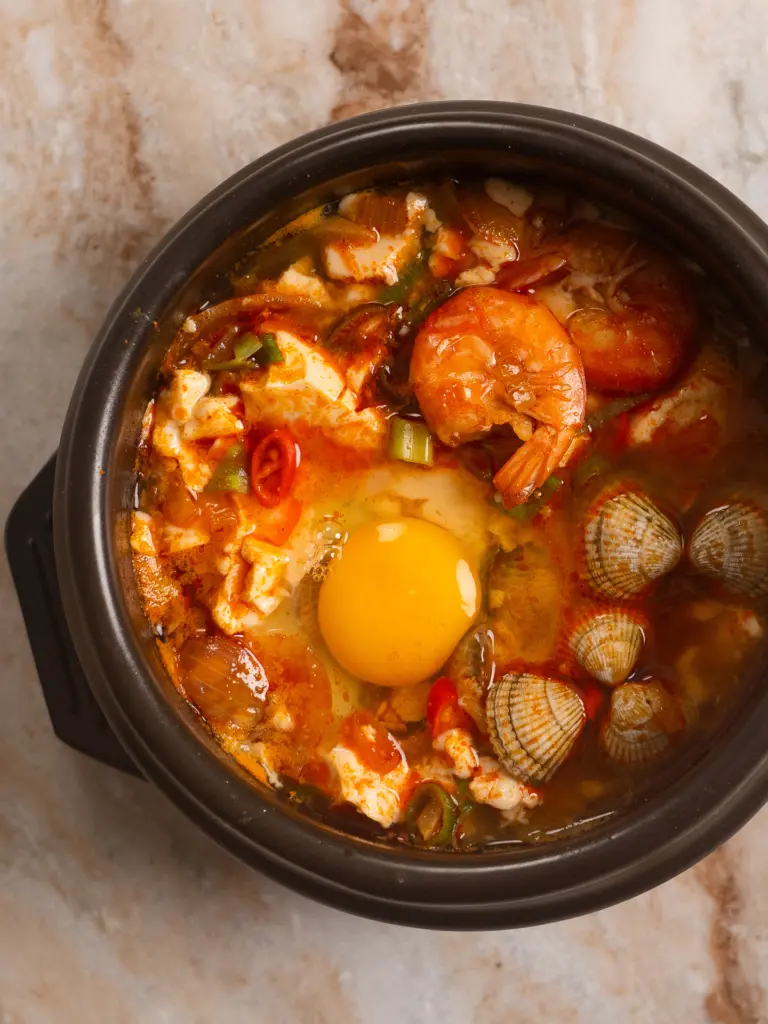 seafood sundubu jjigae recipe