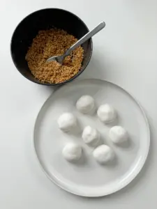 songpyeon, chuseok, tteok