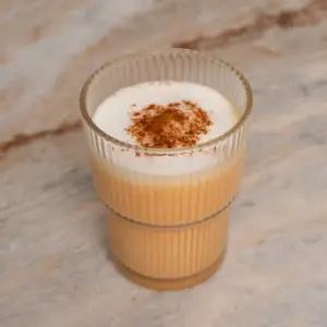 10Minute Microwave Sweet Potato with Korean Honey Butter sweet potato latte