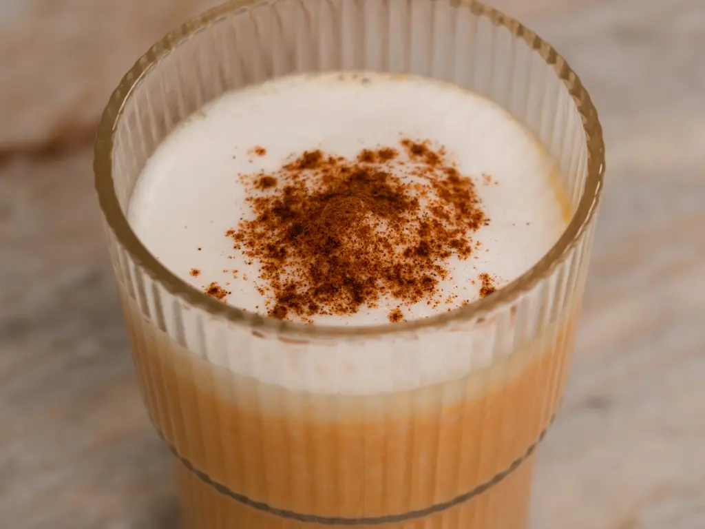 Korean Cafe Sweet Potato Latte: Goguma Latte Recipe sweet potato latte