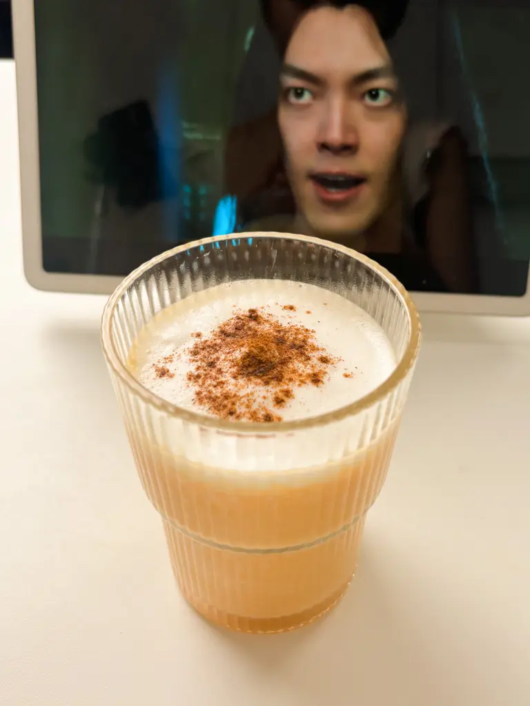 Korean Cafe Sweet Potato Latte: Goguma Latte Recipe sweet potato latte