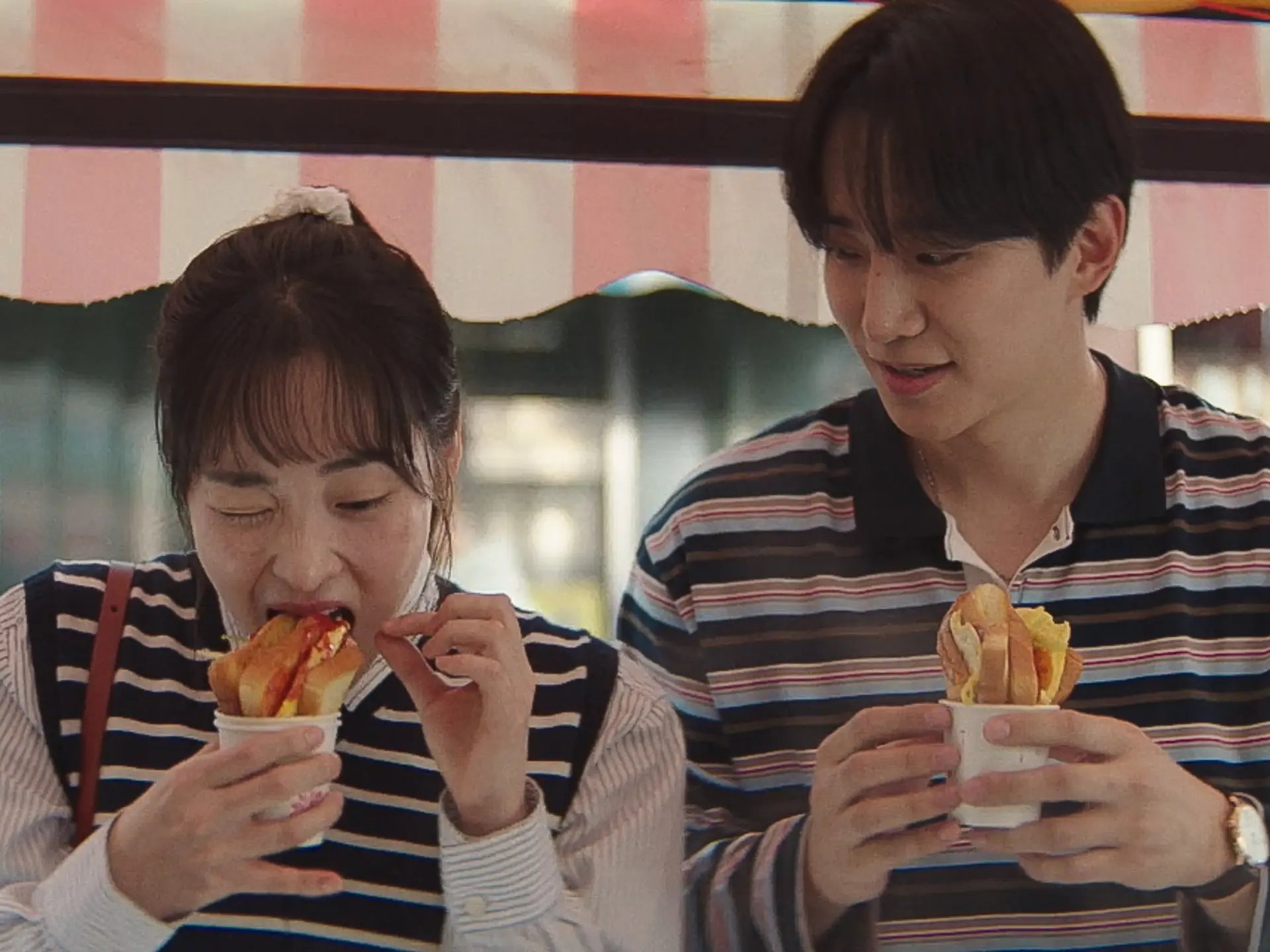 typhoon family, Korean food in the netflix drama