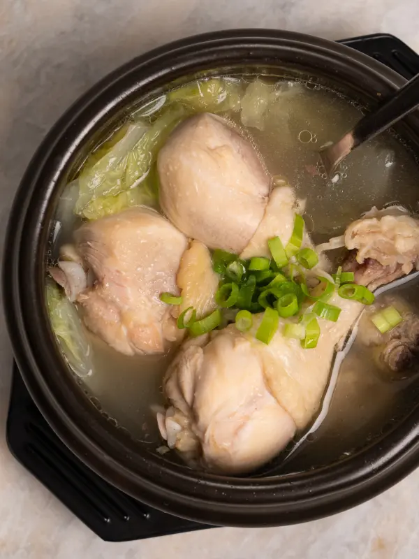 dak gomtang, Korean chicken soup recipe