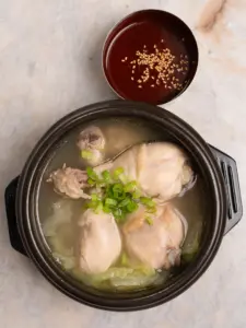 dak gomtang, Korean chicken soup recipe