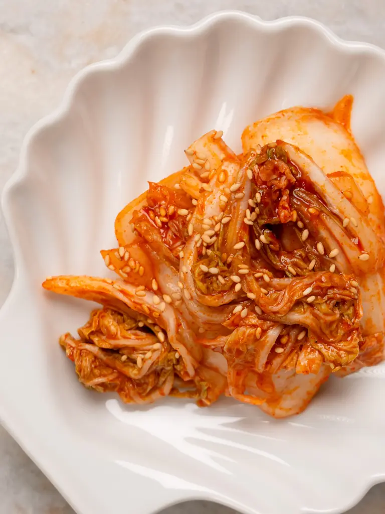 Non-Fermented Geotjeori Kimchi: The Quickest Easy Homemade Cabbage Kimchi geotjeori, fresh kimchi