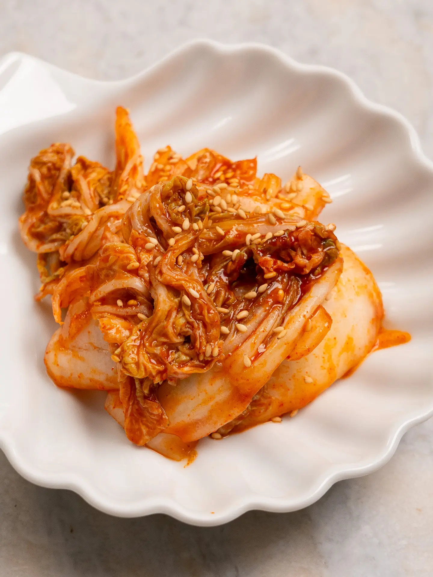 geotjeori, fresh kimchi