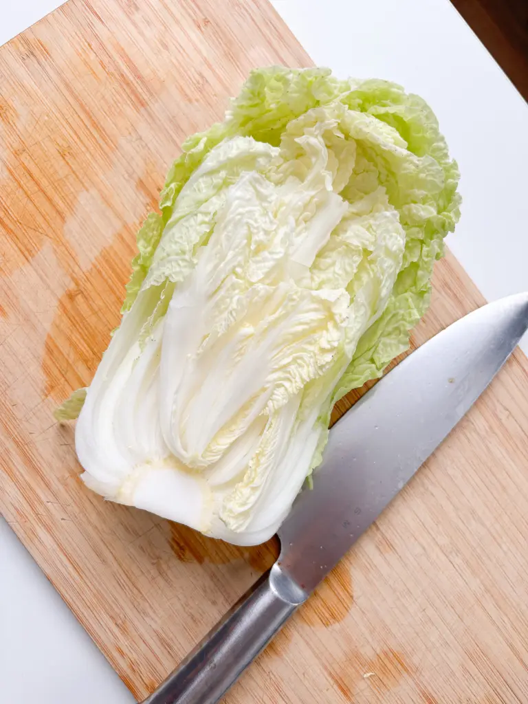 Non-Fermented Geotjeori Kimchi: The Quickest Easy Homemade Cabbage Kimchi geotjeori, fresh kimchi