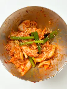 geotjeori, fresh kimchi