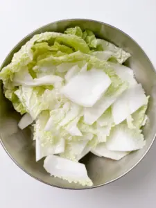 geotjeori, fresh kimchi