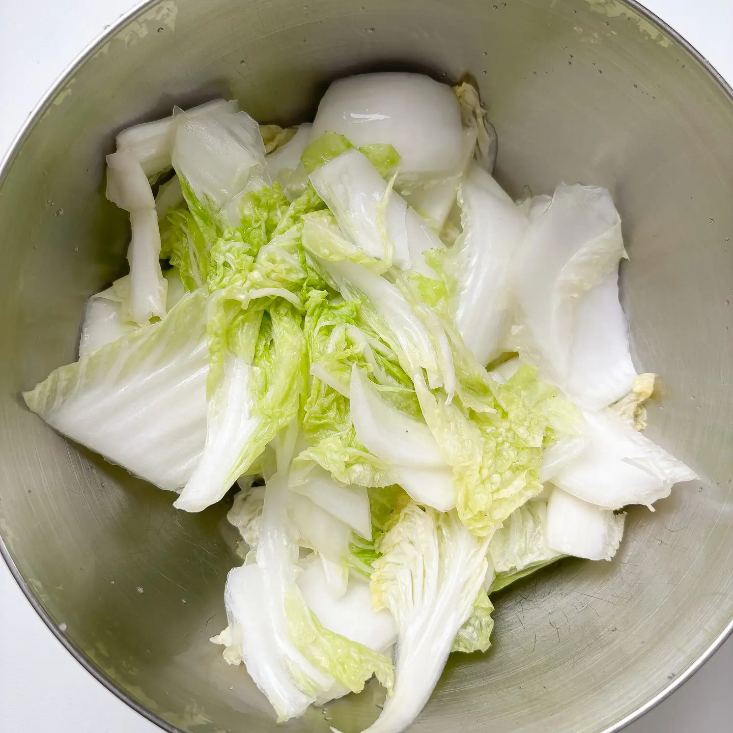 Non-Fermented Geotjeori Kimchi: The Quickest Easy Homemade Cabbage Kimchi geotjeori, fresh kimchi