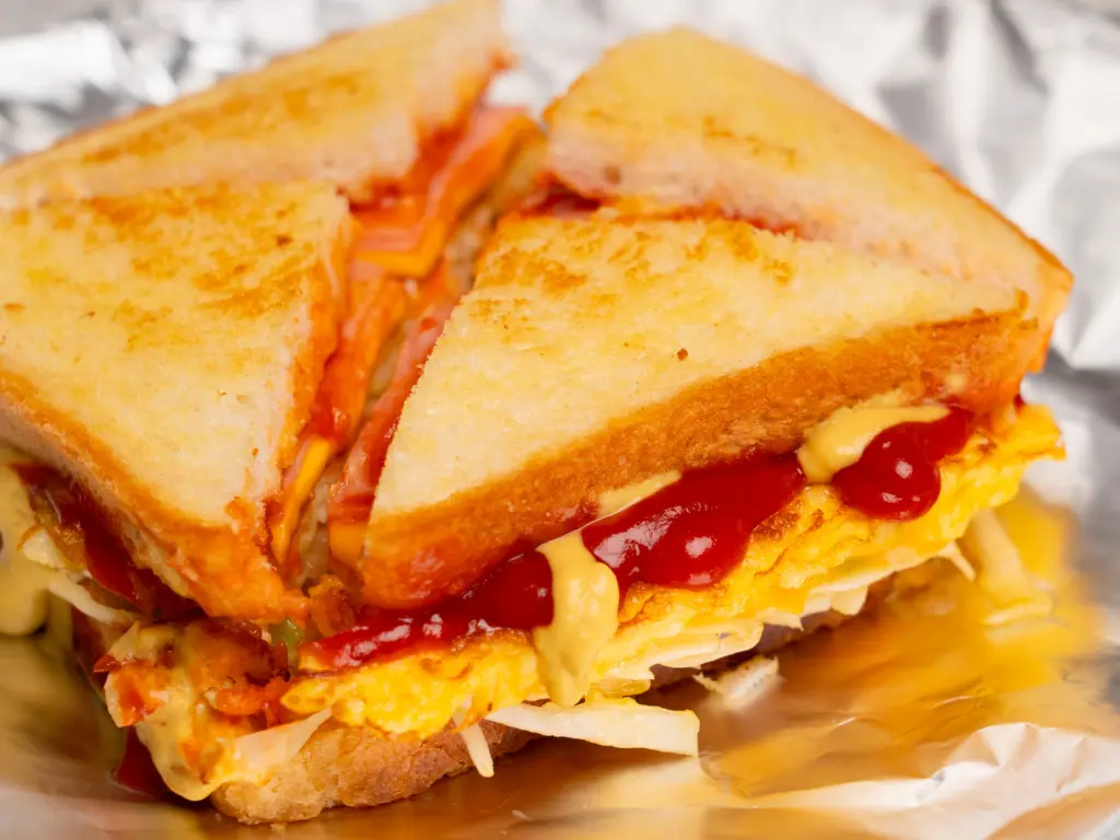 gilgeori toast, Korean street toast