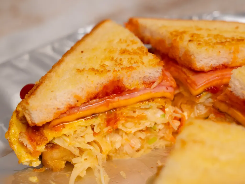 gilgeori toast, Korean street toast