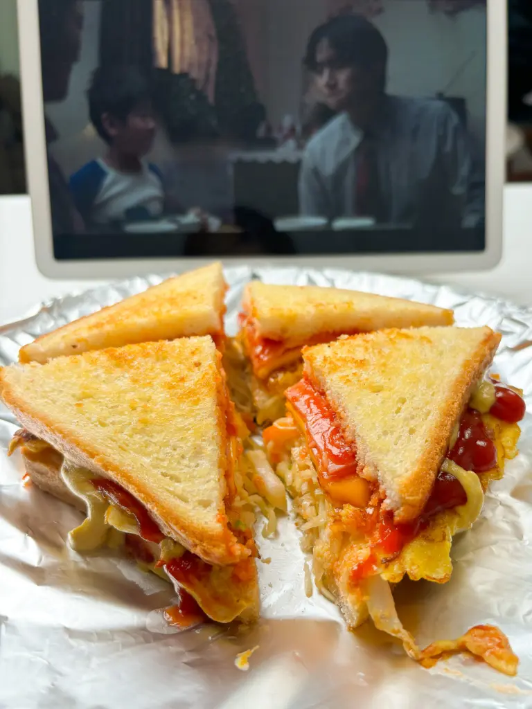 gilgeori toast, Korean street toast