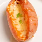 microwave sweet potato with honey butter