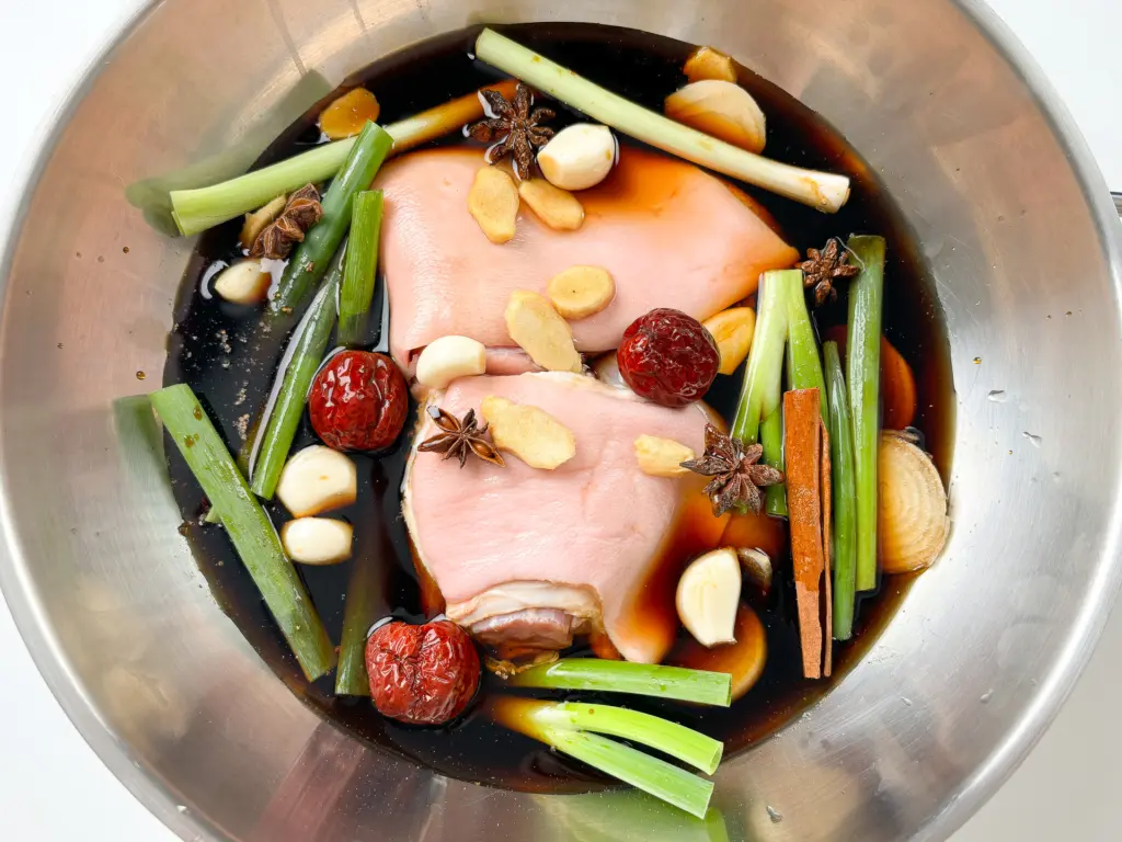 Easy Boneless Jokbal Recipe: Korean Braised Pork Trotters jokbal recipe, Korean pork trotters