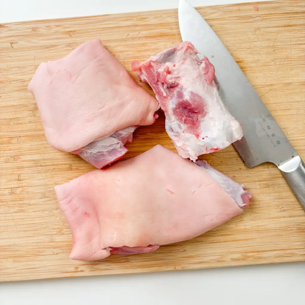 Easy Boneless Jokbal Recipe: Korean Braised Pork Trotters jokbal recipe, Korean pork trotters