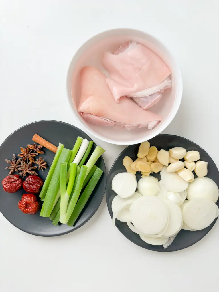 Easy Boneless Jokbal Recipe: Korean Braised Pork Trotters jokbal recipe, Korean pork trotters