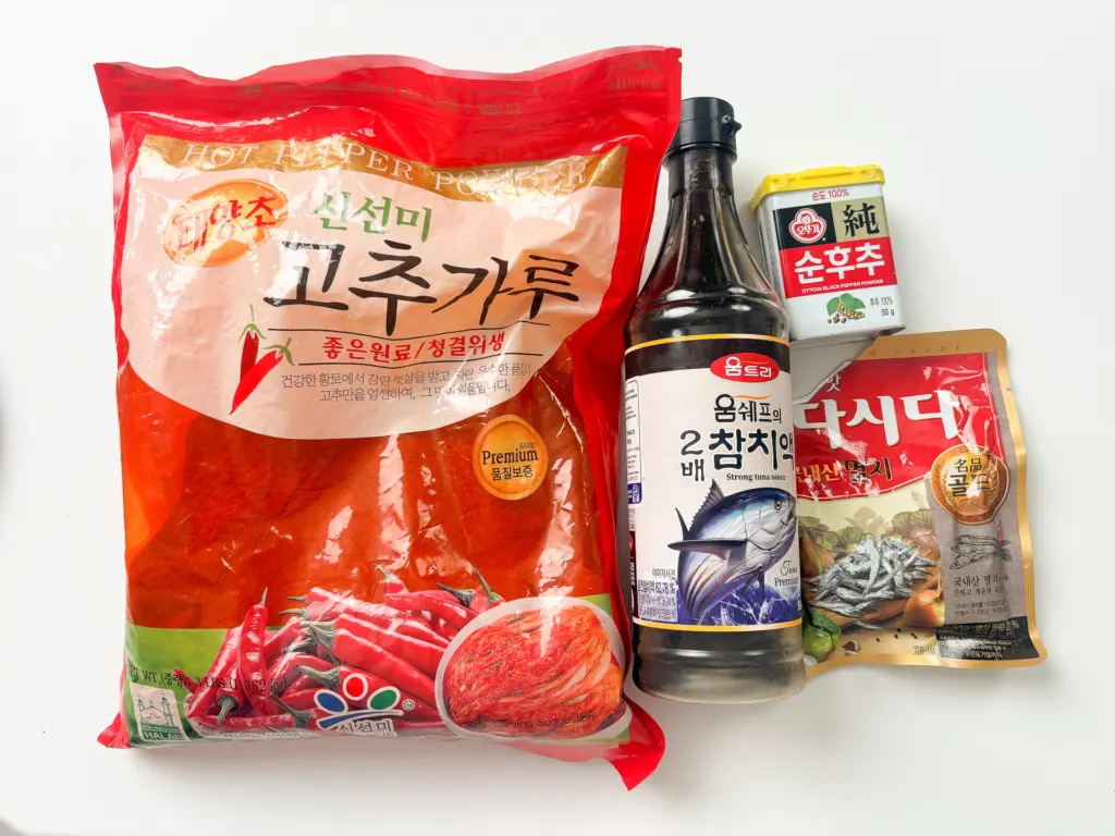 Korean spicy egg drop soup