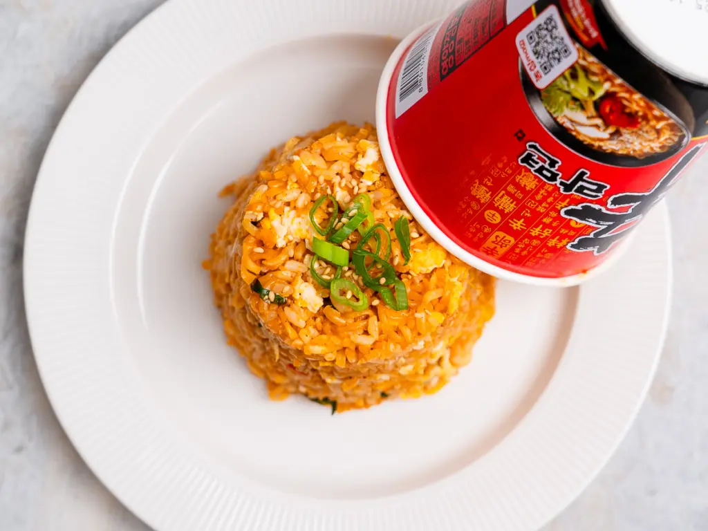 cup ramen fried rice, shin ramyun, cup noodles
