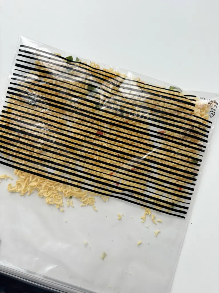 cup ramen fried rice, shin ramyun