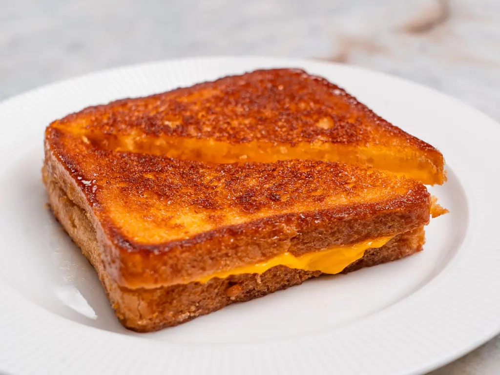 dalgona toast, Korean brown sugar toast