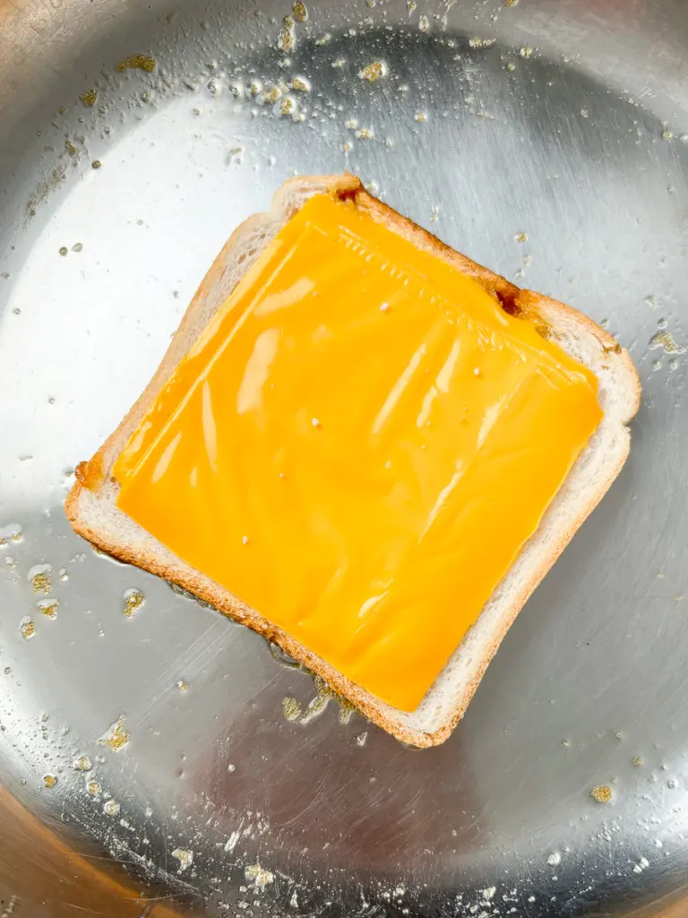 dalgona toast, Korean brown sugar toast with cheese