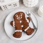 Easy Christmas Brownie Recipe, fudgy Gingerbread Man Brownie, christmas dessert