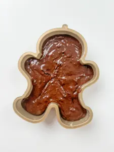 Easy Christmas Brownie Recipe, fudgy Gingerbread Man Brownie, christmas dessert