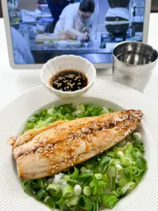 Mackerel bibimbap, culinary class wars recipe, Chef Loner in a Hole-in-the-Wall