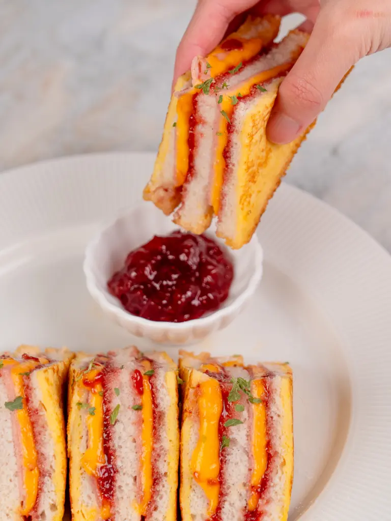 Monte cristo sandwich recipe, Korean sandwich, Bennigan’s monte cristo