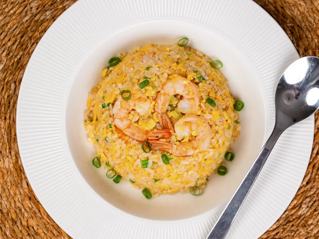 shrimp fried rice recipe, Korean fried rice, shrimp recipes with rice