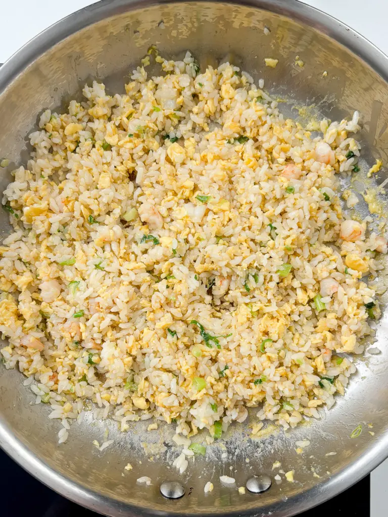 shrimp fried rice recipe, Korean fried rice, shrimp recipes with rice