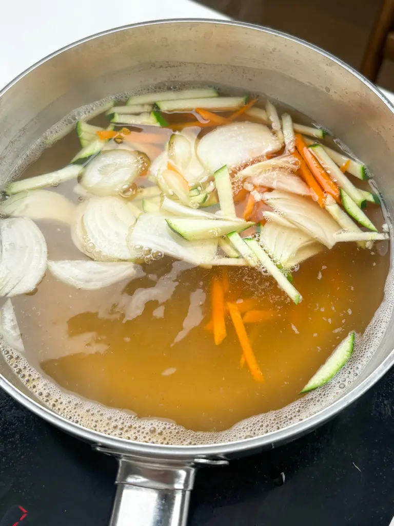 Janchi guksu recipe, banquet noodles, Korean noodle soup