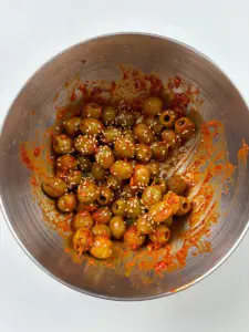 Viral Olive Kimchi: 3-Minute Easy Banchan for a Trendy Korean Side olive kimchi recipe, healthy banchan recipes, Korean side dish