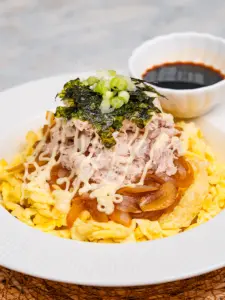 Tuna mayo rice bowl, Tuna mayo deopbap, Korean rice bowl recipe