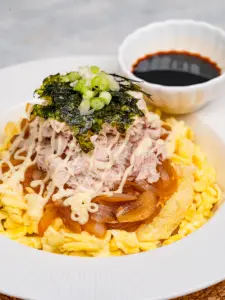Tuna mayo rice bowl, Tuna mayo deopbap, Korean rice bowl recipe